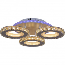 Потолочная светодиодная люстра Reluce 03900-0.3-03A WH+CR (RGB)