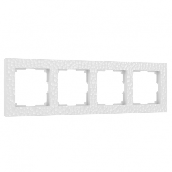 Рамка Werkel Hammer на 4 поста белый W0042401 4690389163463