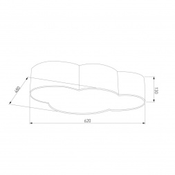 Потолочный светильник TK Lighting 3145 Cloud