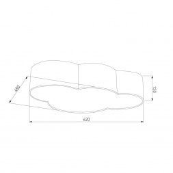 Потолочный светильник TK Lighting 3145 Cloud