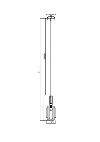 Подвесной светильник Freya Zelma FR8013PL-01AM