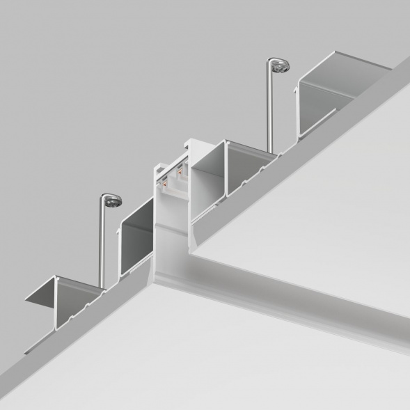 Шинопровод встраиваемый однофазный Denkirs Smart Hide TR2013-WH