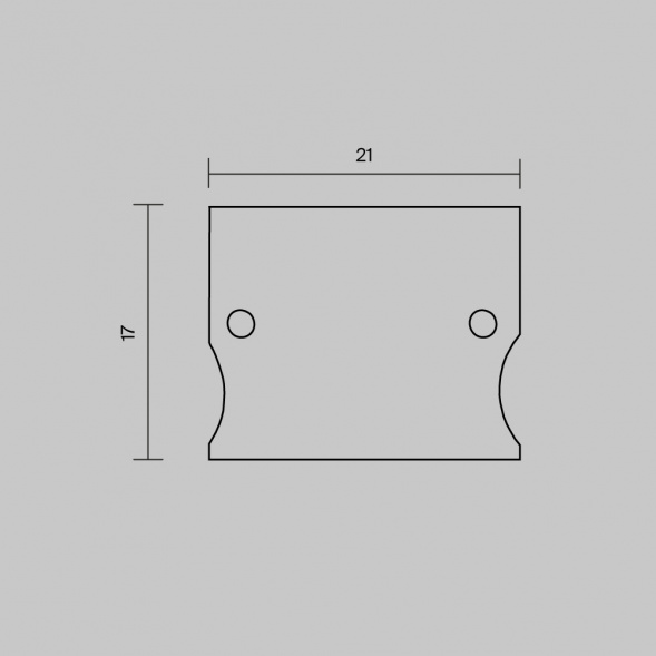 Комплектующие для профиля Maytoni Led Strip 642057