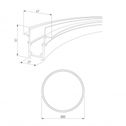 Встраиваемый шинопровод Elektrostandard Slim Magnetic 85158/00 a066494
