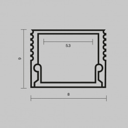 Алюминиевый профиль Maytoni Led Strip 631002