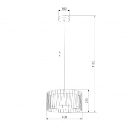 Подвесной светильник TK Lighting 1654 Harmony Black
