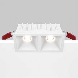 Встраиваемый светильник Maytoni Alfa LED DL043-02-10W4K-SQ-W