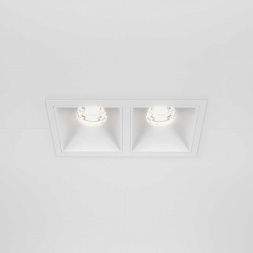 Встраиваемый светильник Maytoni Alfa LED DL043-02-10W4K-SQ-W