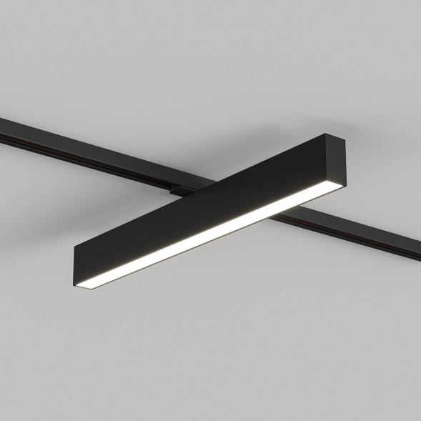 Трековый светодиодный светильник Denkirs Solid Hals DK6430 DK6640-BK