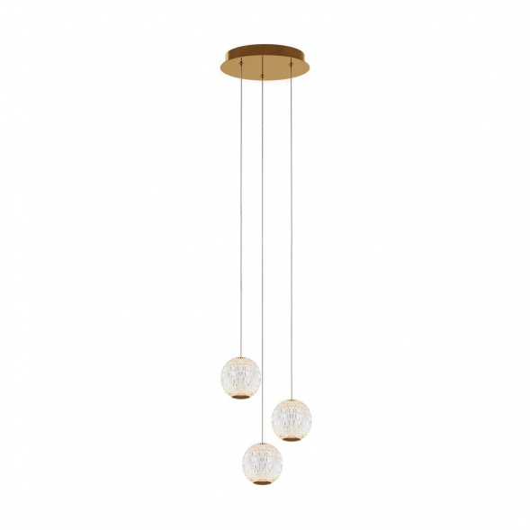 Подвесная светодиодная люстра Maytoni Sapphire MOD293PL-L18BS3K