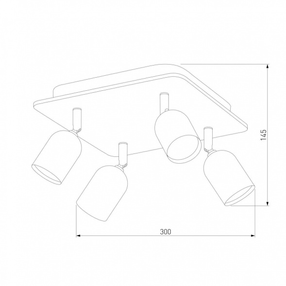 Спот TK Lighting 4414 Top