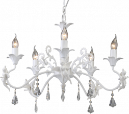 Подвесная люстра Arte Lamp Angelina A5349LM-5WH