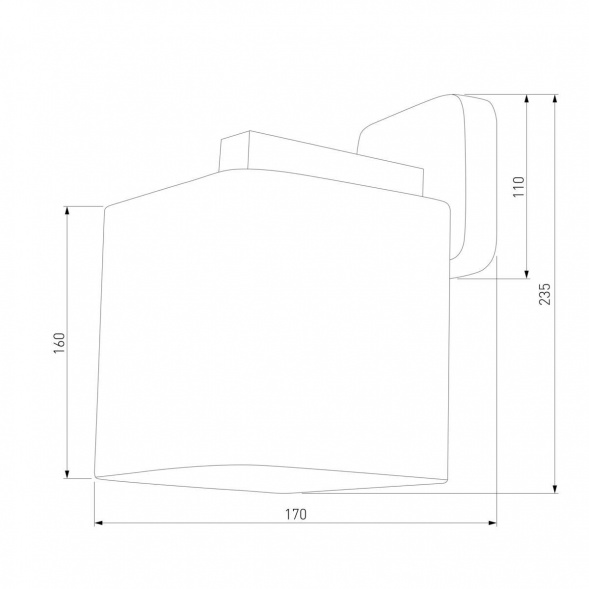 Настенный светильник TK Lighting 4161 Tora White