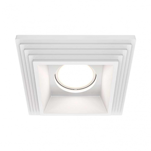 Встраиваемый светильник Maytoni Gyps DL005-1-01-W