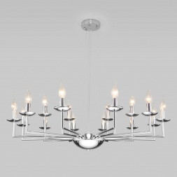 Подвесная люстра Eurosvet Cariso 60150/18 хром
