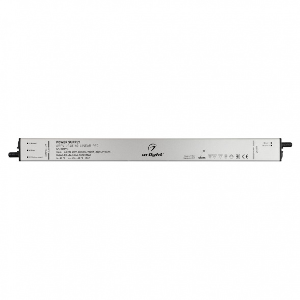 Блок питания Arlight ARPV-LG48160-Linear-PFC 48V 160W IP67 3,34A 034895
