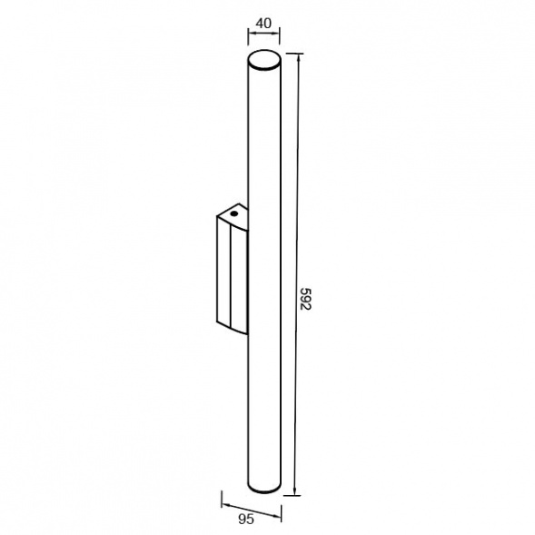 Настенный светильник-подсветка Mantra ANTIGA 9256