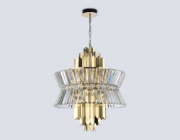 Подвесная люстра с хрусталем Ambrella light High Light LH41017