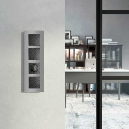 Выключатель Werkel Hammer двухклавишный черный W1220008 4690389162329