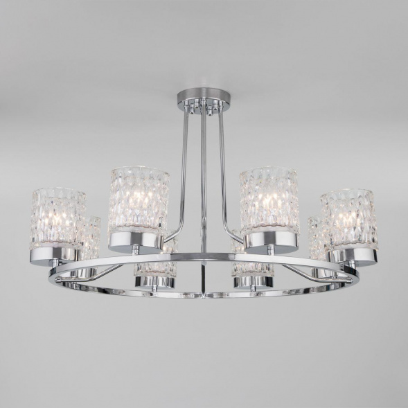 Потолочная люстра Eurosvet Calle 60127/8 хром
