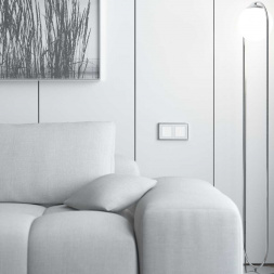 Выключатель Werkel сенсорный одноклавишный с подсветкой белый W4512001 4690389197932