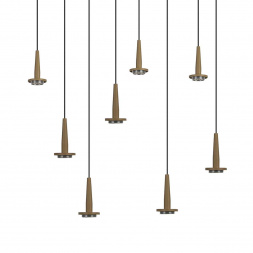 Люстра подвесная БЕЗ плафонов Mantra (8) Andromeda 8934