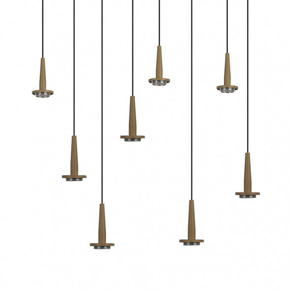 Люстра подвесная БЕЗ плафонов Mantra (8) Andromeda 8934