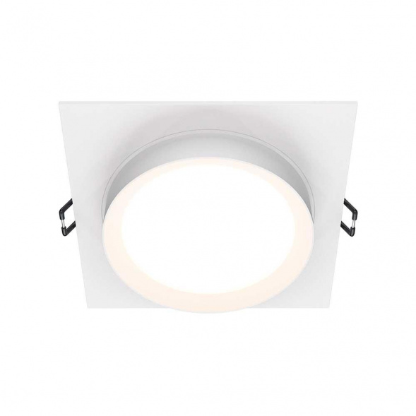 Встраиваемый светильник Maytoni Hoop DL086-GX53-SQ-W