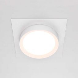 Встраиваемый светильник Maytoni Hoop DL086-GX53-SQ-W