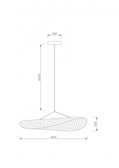 Подвесной светодиодный светильник Divinare Fiamma 5866/06 SP-26