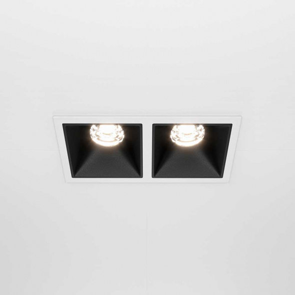 Встраиваемый светильник Maytoni Alfa LED DL043-02-10W4K-SQ-WB