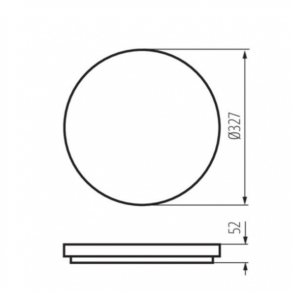 Потолочный светодиодный светильник Kanlux Varso 26985