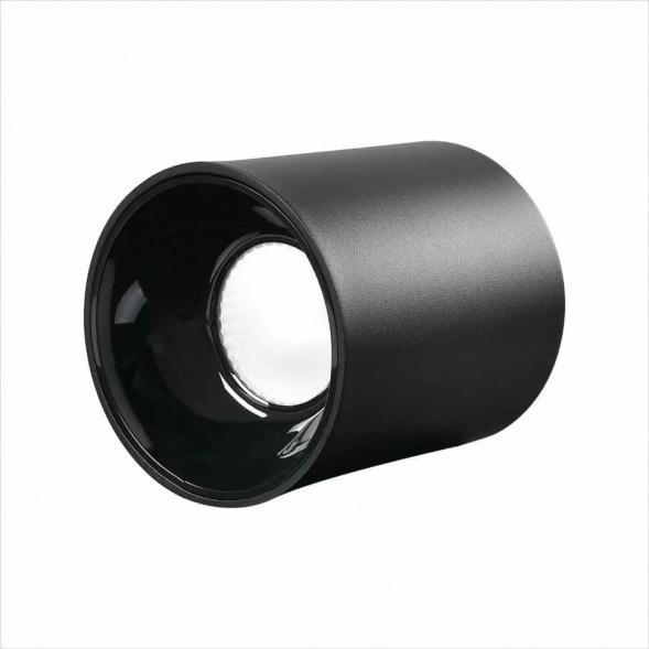 Светильник накладной iLedex Metrica 116-12W-D75-4K-36DG-BK