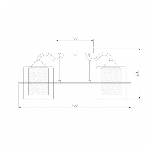 Потолочная люстра Eurosvet 30160/3 хром