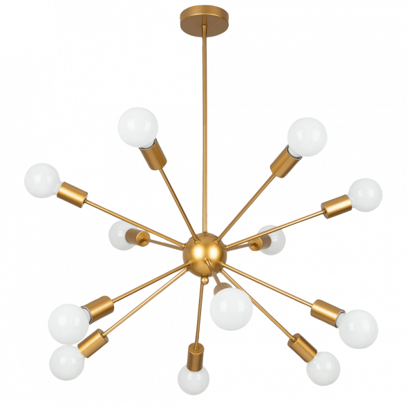 Подвесная люстра Arte Lamp Alastor A6702PL-12PB