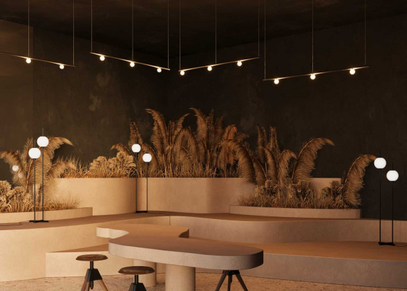 Трековый светильник Maytoni Technical Luna TR185-1-3W2.7K-B