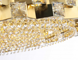 Подвесная люстра с хрусталем Ambrella light High Light LH41009