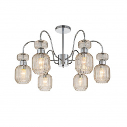 Потолочная люстра Escada Gloss 1141/6PL Chrome/Beige