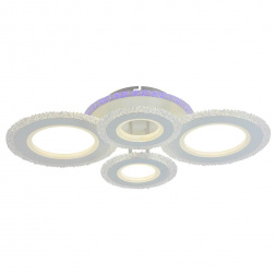 Потолочная светодиодная люстра Profit Light 8081/2+2 WHT