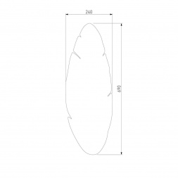 Настенный светильник TK Lighting 5565 Hoja