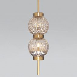 Подвесной светильник Eurosvet Plaza 50186/2 латунь