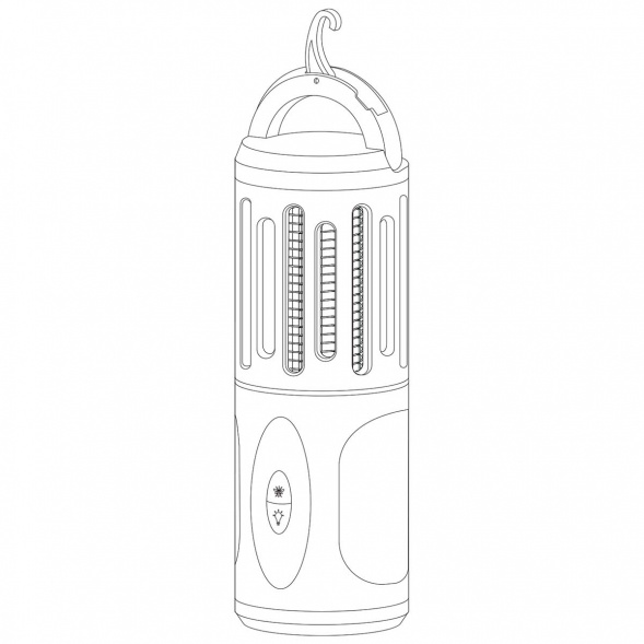 Антимоскитный светодиодный светильник Gauss Mosquito GMQ03