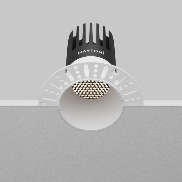 Встраиваемый светильник Maytoni Technical Dip DL122-15W-4K-TRS-W