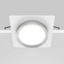 Встраиваемый светильник Maytoni Hoop DL086-GX53-SQ-WS