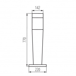 Уличный светильник Kanlux INVO OP 77-L-GR 29172