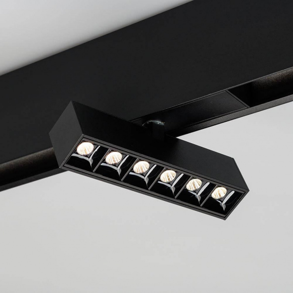 Трековый светодиодный светильник для магнитного шинопровода Arlight Mag-Laser-Fold-45-S160-6W Warm3000 026970