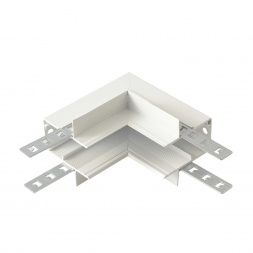Внутренний соединитель угловой для встраиваемого магнитного шинопровода для ГКЛ12,5 мм Crystal Lux CLT 0.223 13 WH