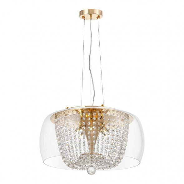 Подвесной светильник Lumina Deco Disposa LDP 7018-500 PR+F.GD