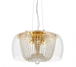 Подвесной светильник Lumina Deco Disposa LDP 7018-500 PR+F.GD