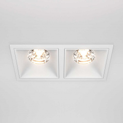 Встраиваемый светильник Maytoni Alfa LED DL043-02-15W3K-D-SQ-W